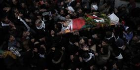 بيت ريما: تشييع جثمان الشهيد احمد الريماوي الى مثواه الاخير