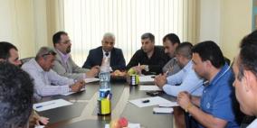 تجارة المواد الغذائية في الخليل تعقد اجتماعا مع وزارة الاقتصاد الوطني