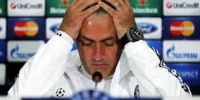 مورينيو يخرج من مؤتمر صحفي راكضا بصورة مفاجئة بسبب سؤال !