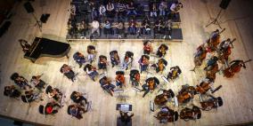 تتجلى أوركسترا المعهد الوطني للموسيقى في إظهار الإبداع الموسيقي الفلسطيني في جامعة بيرزيت