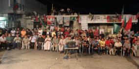 بيت ريما: الاعتصام التضامني مع الاسرى المضربين مستمر بحضور البرغوثي والجيوسي