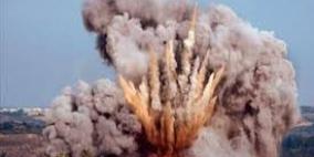 إصابة 4 مواطنين في انفجار داخلي غرب خان يونس