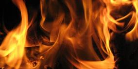 حريق هائل في أحراج واد فوكين غرب بيت لحم