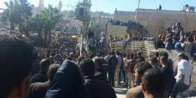 الخليل تشيع جثمان الشهيد الشلالدة