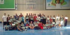 الهلال الأحمر تختتم معسكرا رياضيا للاطفال ذوي الاعاقة في الفارعة