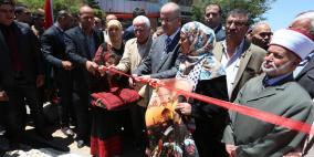 افتتاح ميدان الشهيد محمد أبو خضير بمدينة البيرة