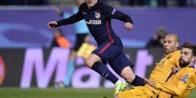 جريزمان ينتقم من برشلونة ويقود الأتلتي لنصف النهائي