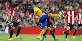 برشلونة يلاقي بيلباو في دور الـ8 لكأس الملك