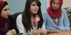 مجلس بلدي شبابي نابلس يُنظم اجتماعاً مع ممثلي المدارس الثانوية في المدينة