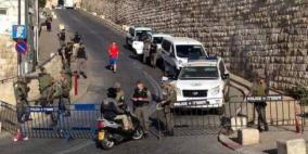 الاحتلال يفرض اجراءات مشددة على دخول المصلين للأقصى