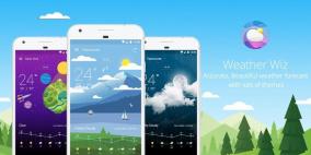 تطبيق للطقس بتصميم أنيق على أندرويد