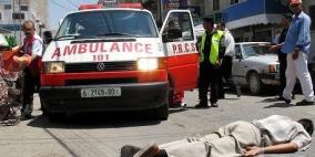 إصابة شاب بجراح خطرة في حادث سير بالخليل