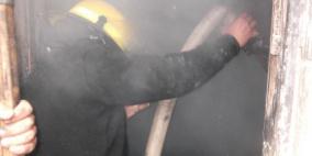 الإهمال يتسبب باحتراق منزل في الخليل