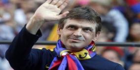 مارتينو مدرب برشلونة يهدي لقب كأس السوبر الأسباني لفيلانوفا