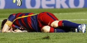 نجم برشلونة ليونيل ميسي لن يشارك في مباراة الكلاسيكو