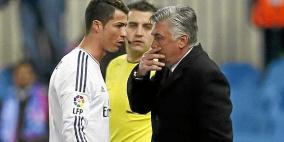 أنشيلوتي يكشف حالة رونالدو وموقف تشيتشاريتو في الديربي