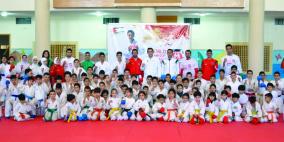 أكاديمية الأقصى تنهي معسكر إعداد البطل الاولمبي للكاراتيه