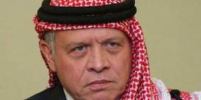 العاهل الاردني يدعو الى استئناف مفاوضات السلام بين الفلسطينيين والاسرائيليين