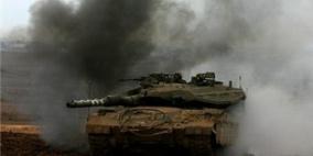 قصف مدفعي شرق بيت حانون ومصادر اسرائيلية تؤكد اصابة فلسطيني