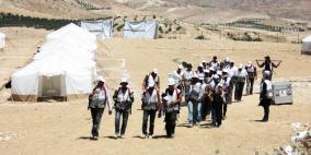 تواصل فعاليات المخيم الوطني لمواجهة الكوارث في بني نعيم