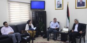 قلقيلية: المحافظ يلتقي وفدا من برنامج تنمية وصمود المجتمع