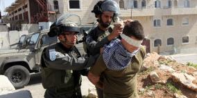 اعتقال 3 أطفال وإصابة العشرات بالاختناق في مخيم العروب