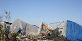 الاحتلال يهدم مشتلا زراعيا جنوب نابلس