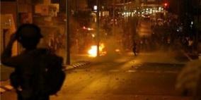 إصابات بالاختناق في مواجهات مع الاحتلال شمال بيت لحم