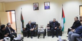 محافظ سلفيت يلتقي سفير منظمة مالطا ذات السيادة