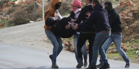 مواجهات مخيم الجلزون اليوم