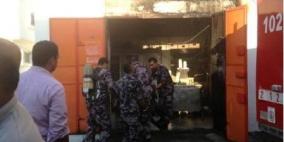 إسطوانة غاز تتسبب في حريق مطعم بجنين