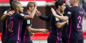 برشلونة يُمطر خيخون بالأهداف في غياب ميسي