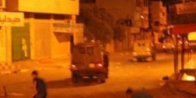 إصابتان برصاص الاحتلال خلال مواجهات غرب قلقيلية