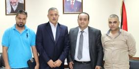 محافظة سلفيت تبحث سبل التعاون مع "شركة راية للاعلام والنشر"