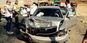 إصابة 3 مواطنين في حادث سير شرق القدس