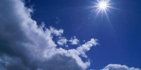 حالة الطقس: الحرارة أعلى من معدلها السنوي العام بحدود 4 درجات مئوية