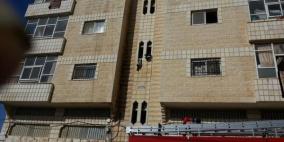 اندلاع حريق في منزل شمال القدس