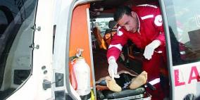 4 اصابات في حادث سير جنوب طوباس