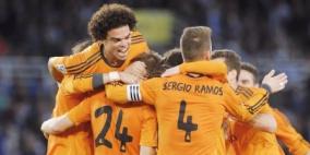 ريال مدريد يسحق سوسيداد في ملعبه برباعية نظيفة