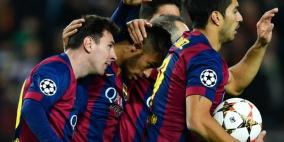 الـ "MSN" يضمن الصدارة لبرشلونة
