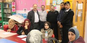 وفد من الدفاع المدني بنابلس بزيارة لمركز يافا الثقافي