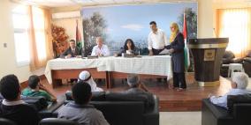 اجراء قرعة على عدد من خطوط المواصلات في سلفيت