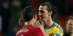 إبراهيموفيتش يرسل هدية لرونالدو في عيد ميلاده !