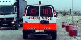 إصابة مواطن بجروح بالغة اثر حادث سير في نابلس