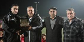 مؤسسة شباب البيرة تكرم المدرب القدير عبد الناصر بركات