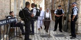 "محدث" الاحتلال يفرض قيود على دخول المصلين للاقصى وتغلق معظم الشوارع