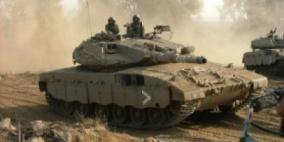 آليات الاحتلال تتوغل بشكل محدود شرق خان يونس