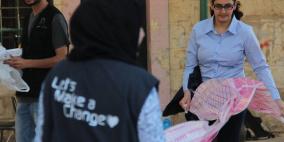 مجموعة يداً بيد للتغيير تُنظم إفطاراً جماعياً مع الطائفة المسيحية في نابلس