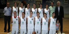 سرية رام الله يواصل سيطرته على الكرة النسوية ويتوج بالدوري