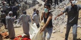 (محدث) اليوم الـ 25 للعدوان..  استشهاد 12 مواطنا يرفع شهداء العدوان إلى 1375